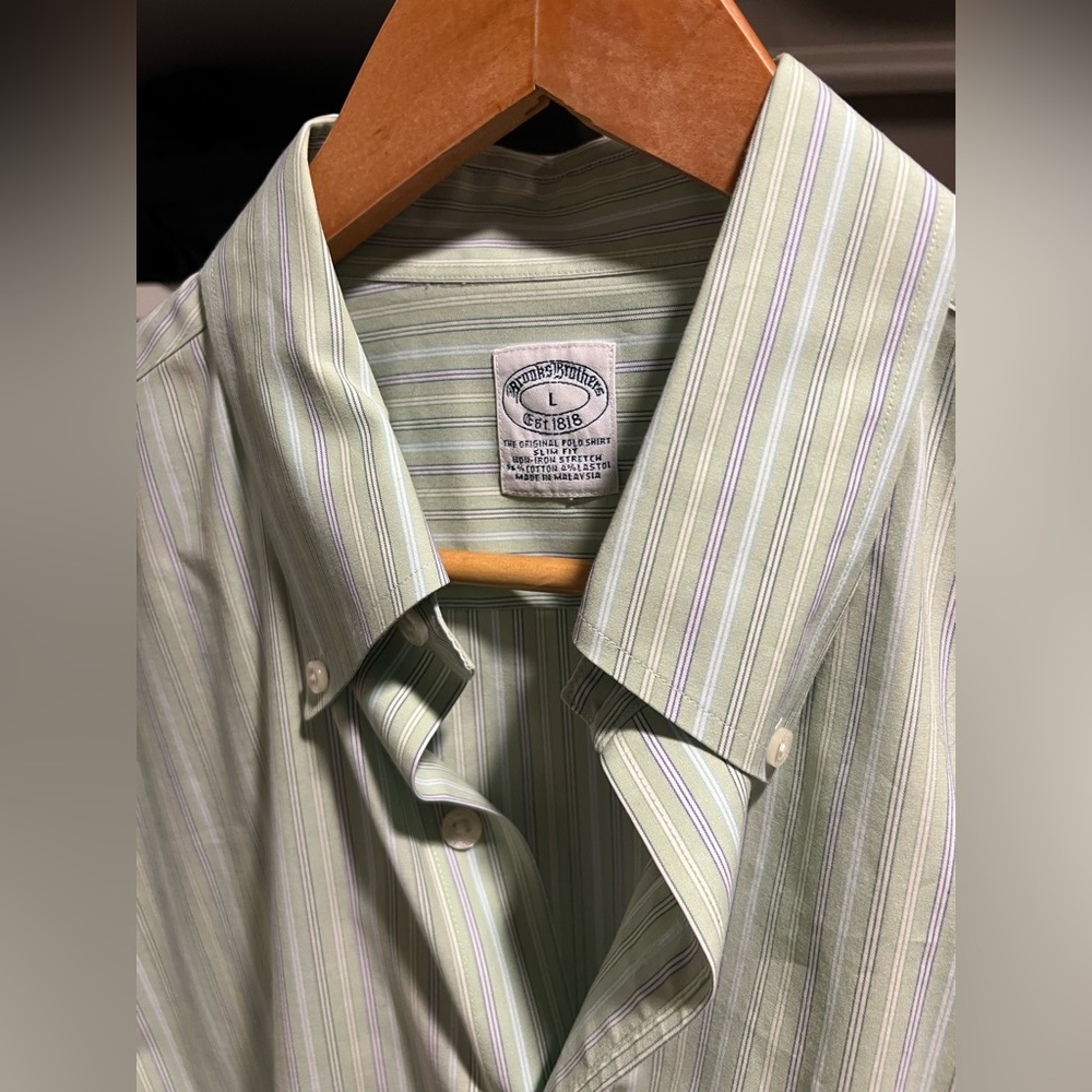 NWOT Brooks Brothers dress shirt size Large